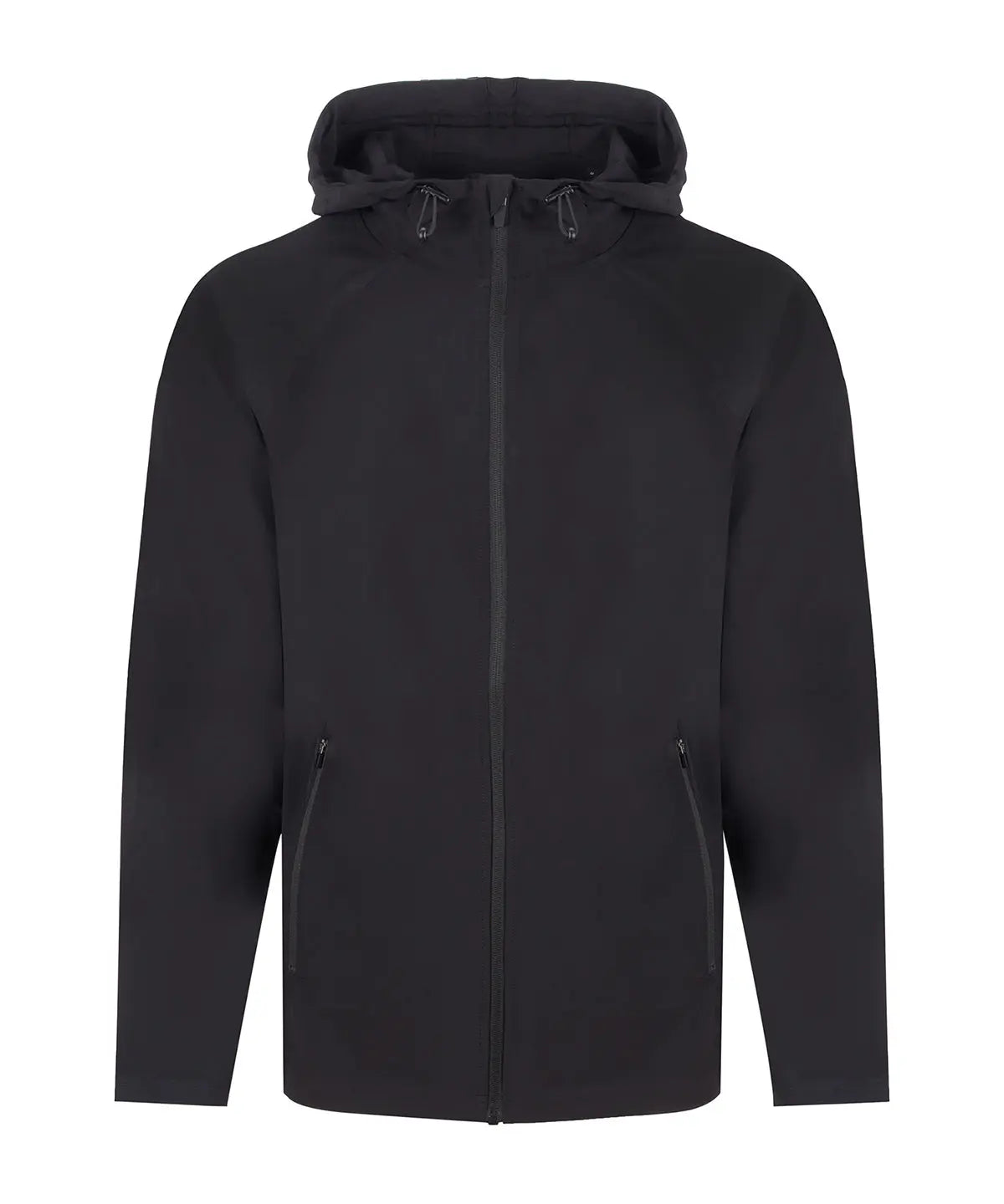 Technical zip-through hoodie