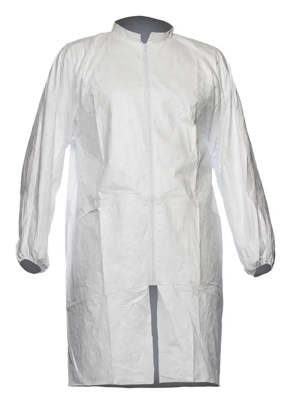 Tyvek500 Tyvek Disposable Labcoat Pl Tpl309 - White - Customisable Aprons