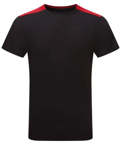 Black/Fire Red