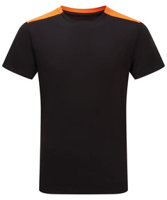 Black/Orange