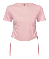 Women's TriDri® ruched crop top