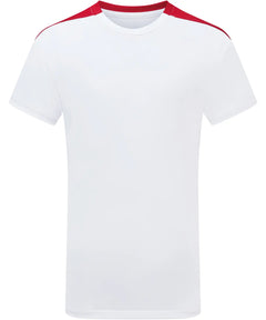 White/Fire Red