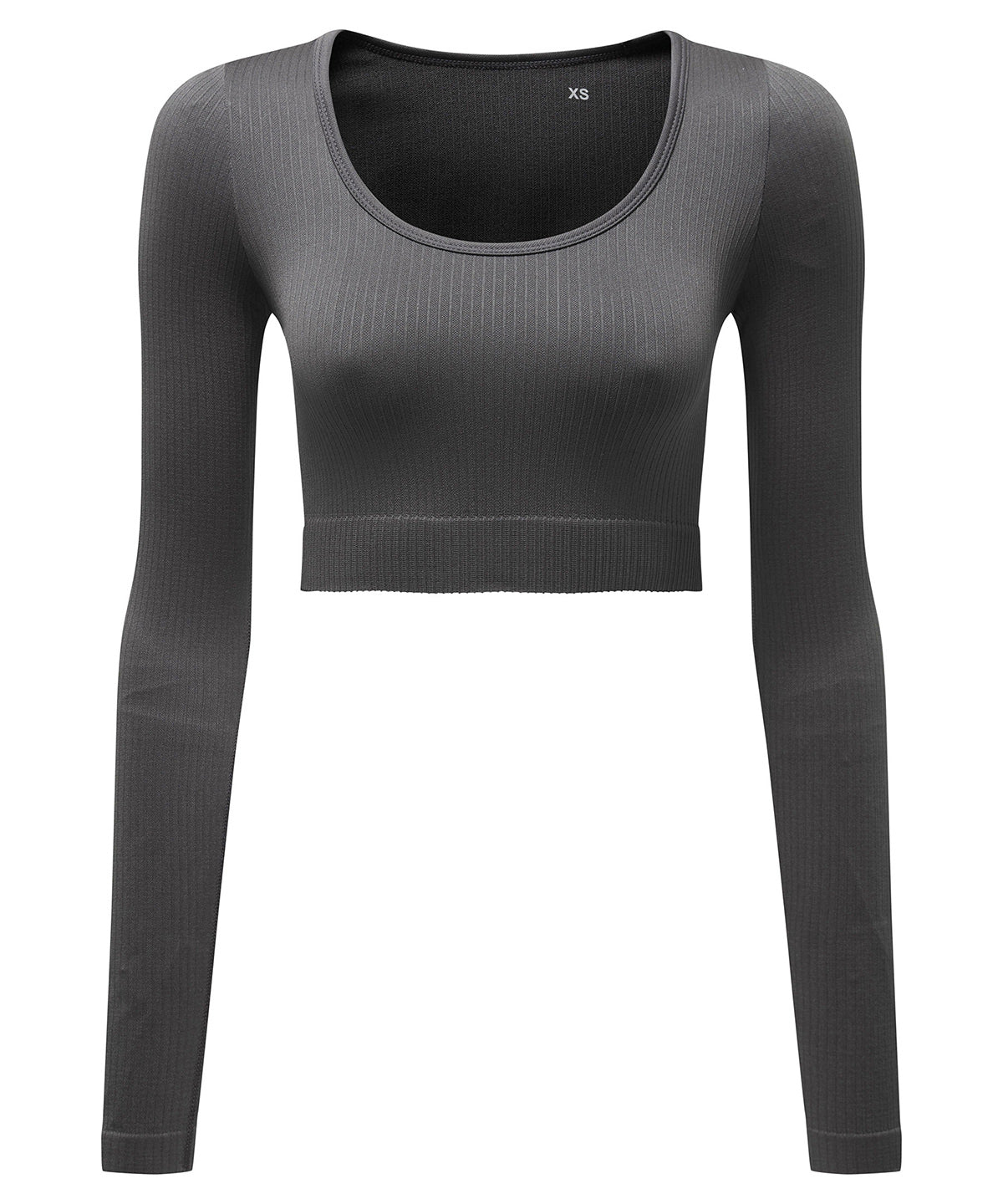 "Women's TriDri® ribbed seamless "3D fit" crop top"