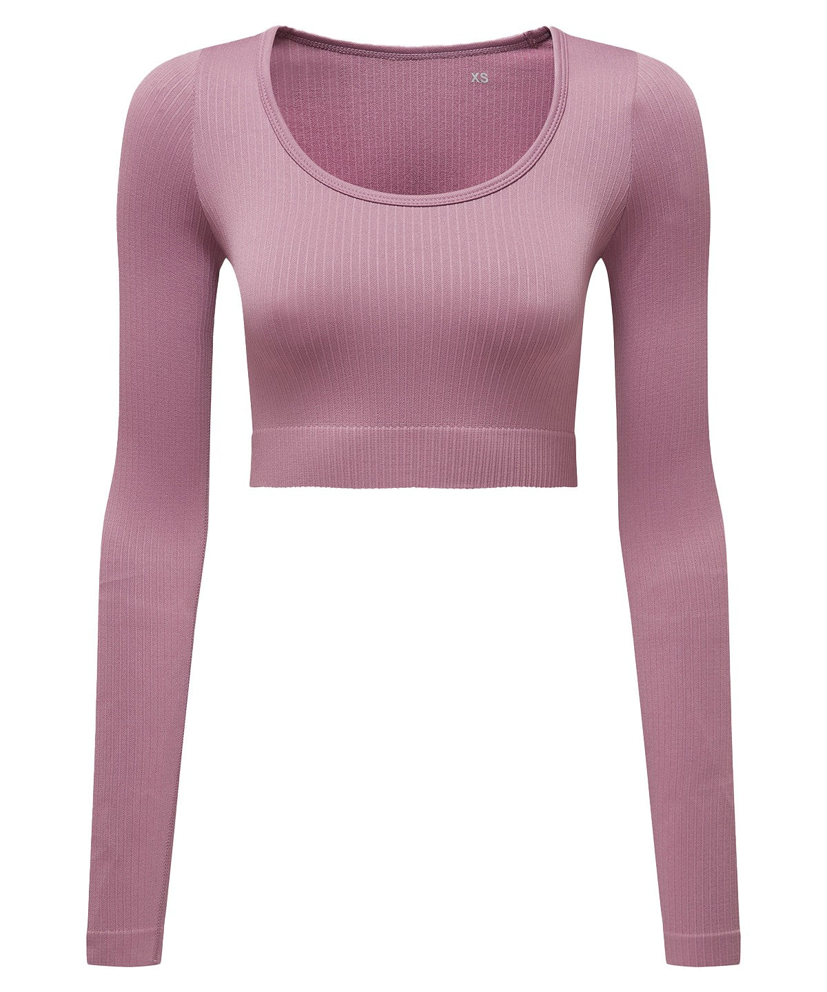 "Women's TriDri® ribbed seamless "3D fit" crop top"