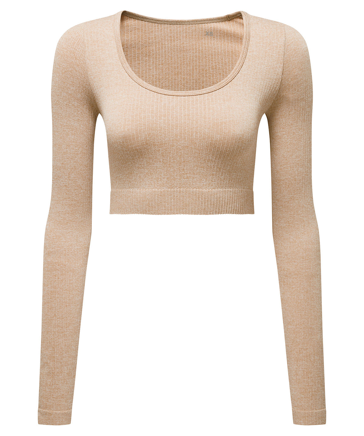 "Women's TriDri® ribbed seamless "3D fit" crop top"