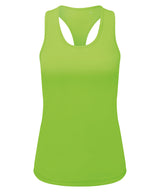 Women's TriDri® recycled performance slim racer back vest