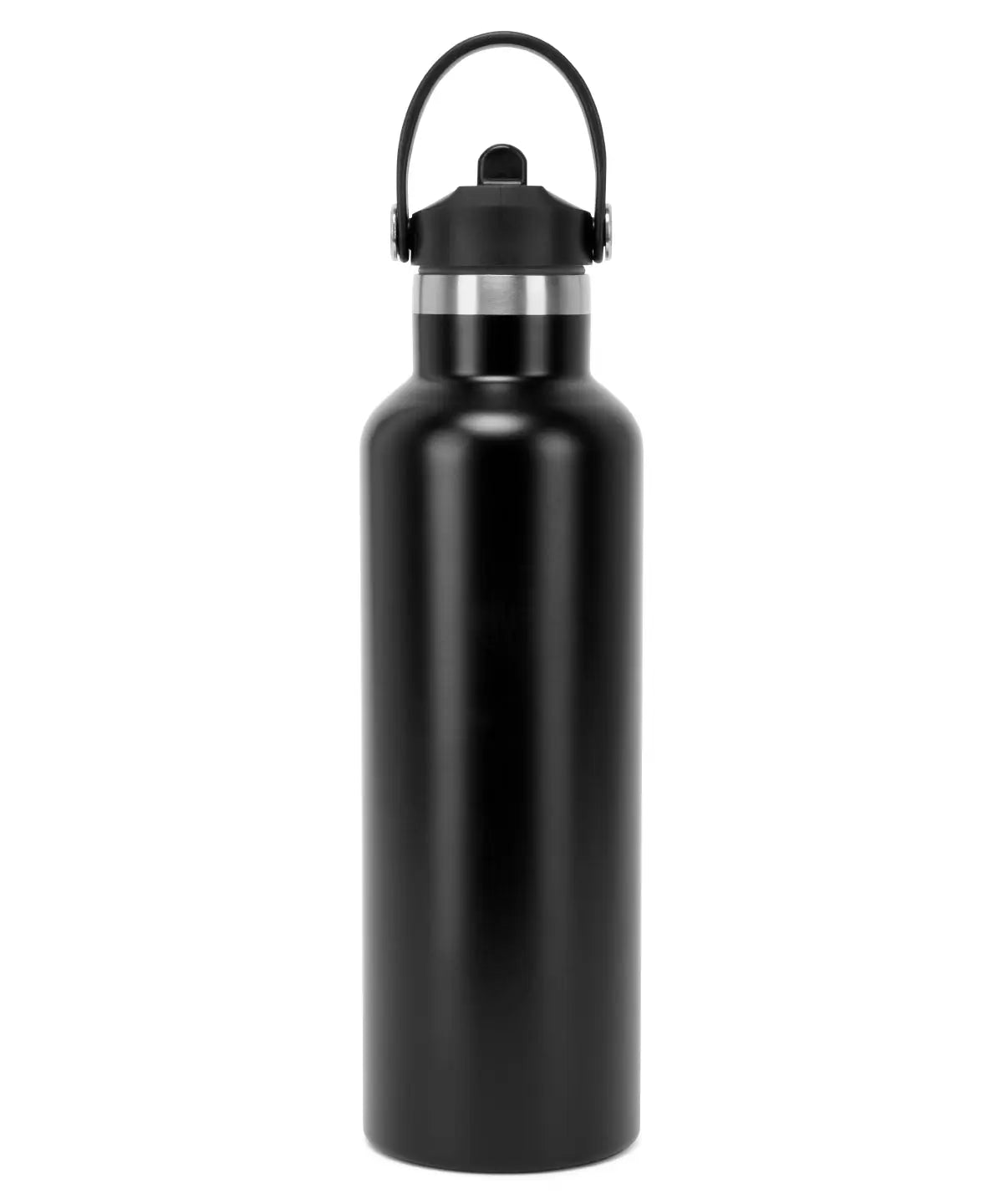 Tridri® vacuum sports water bottle with flip up straw