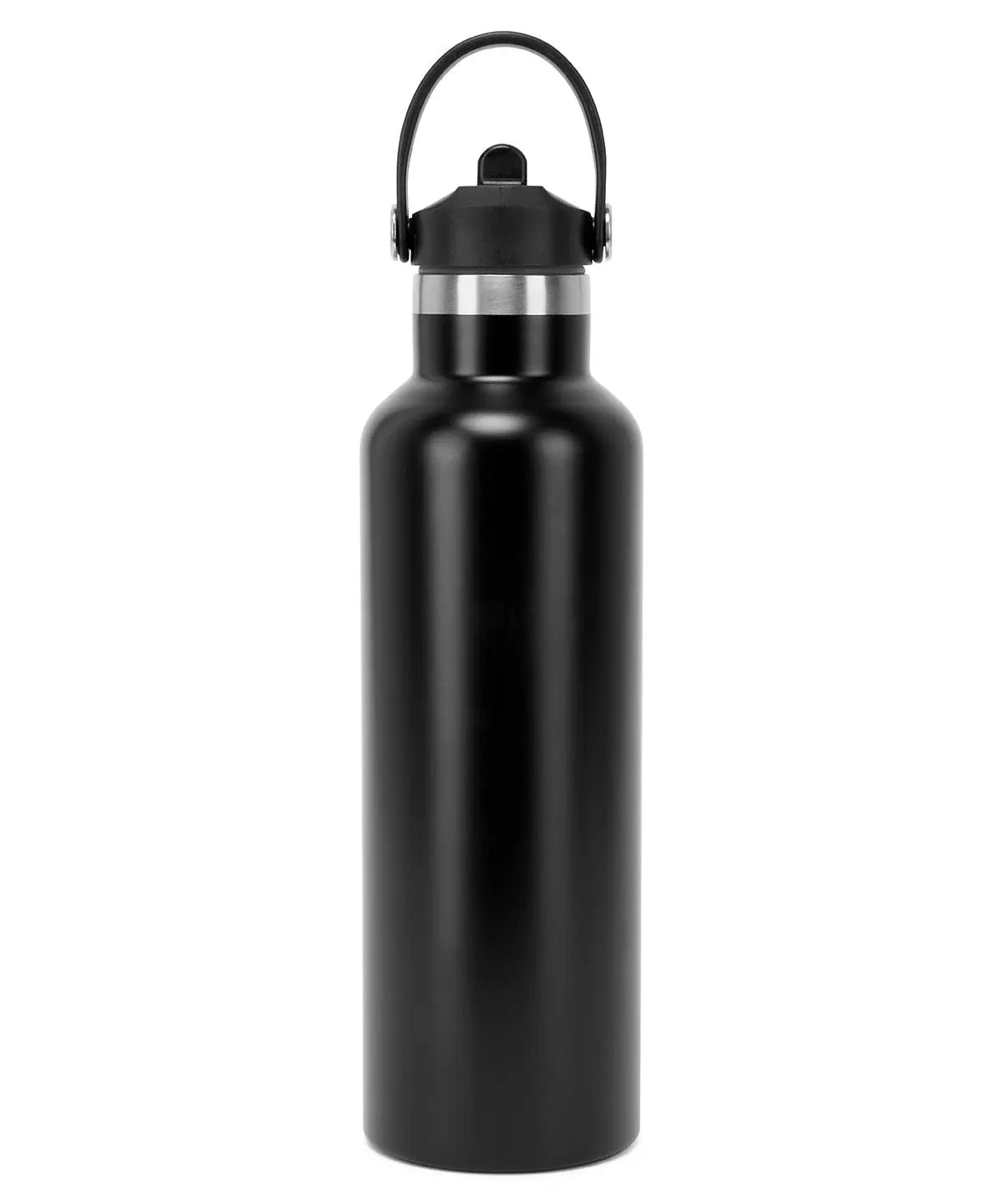 Tridri® vacuum sports water bottle with flip up straw