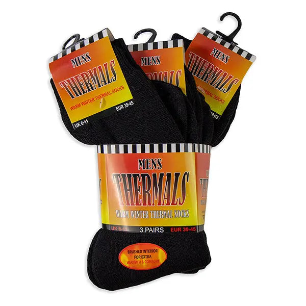 Beeswift Thermal Winter Socks Tsk - Black 45967 - Customisable Socks