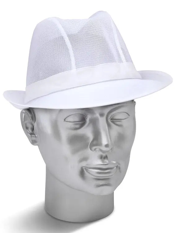 Beeswift Dispoasble Trilby Hat Tw - White - Customisable Hats