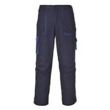 Portwest Texo Contrast Trousers TX11 - Navy - Customisable Trousers