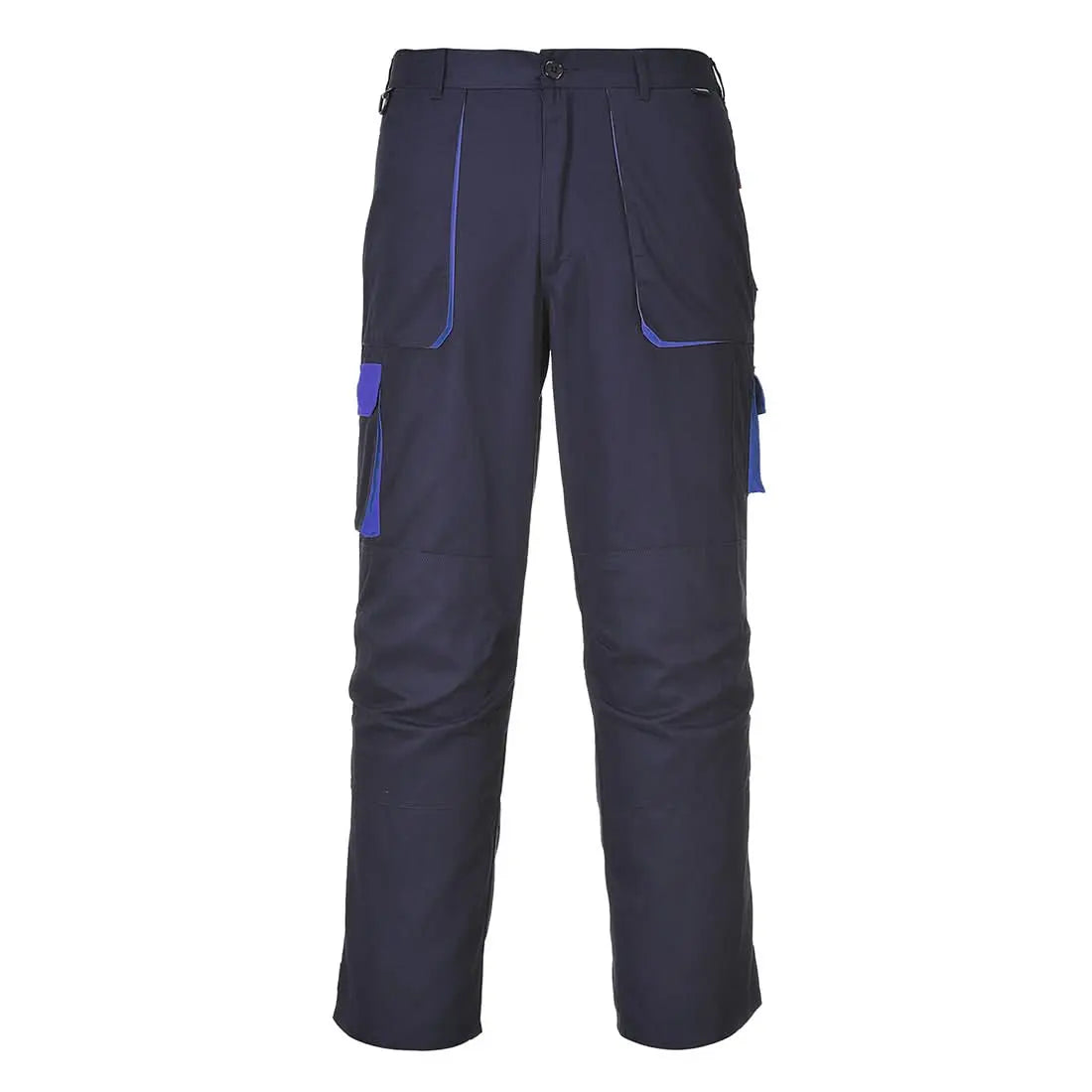 Portwest Texo Contrast Trousers TX11 - Navy - Customisable Trousers