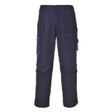 Portwest Texo Contrast Trousers TX11 - Navy Tall - Customisable Trousers