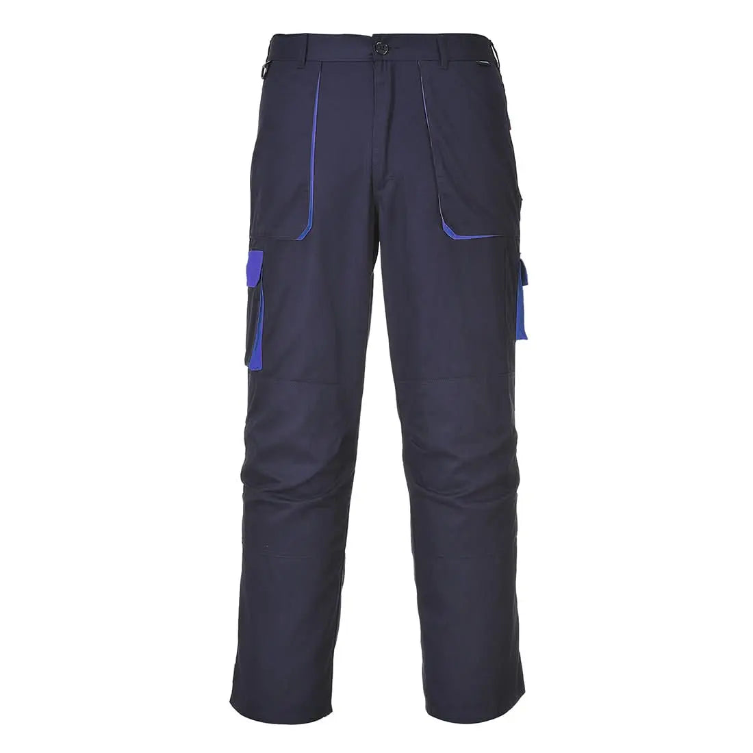 Portwest Texo Contrast Trousers TX11 - Navy Tall - Customisable Trousers