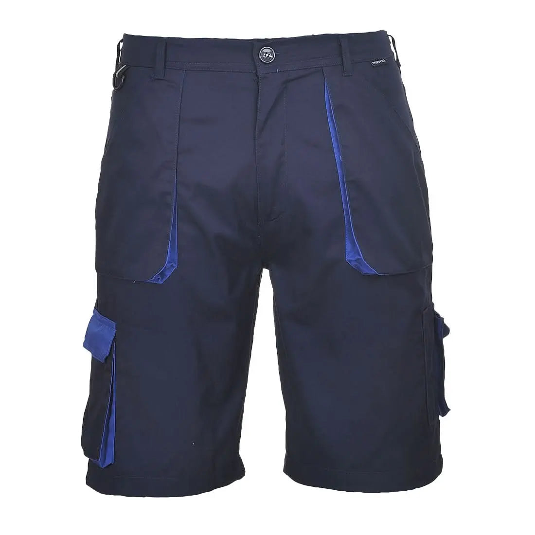 Portwest Texo Contrast Shorts TX14 - Navy - Customisable Shorts
