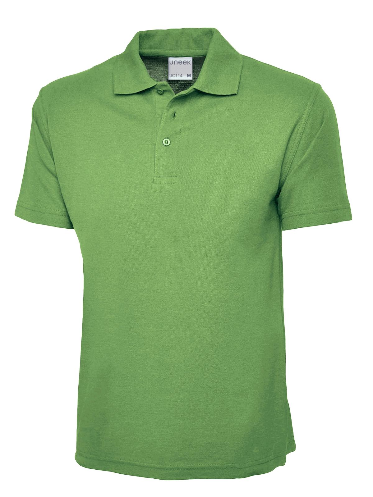 Mens Active Cotton Poloshirt - UC114 |  Uneek