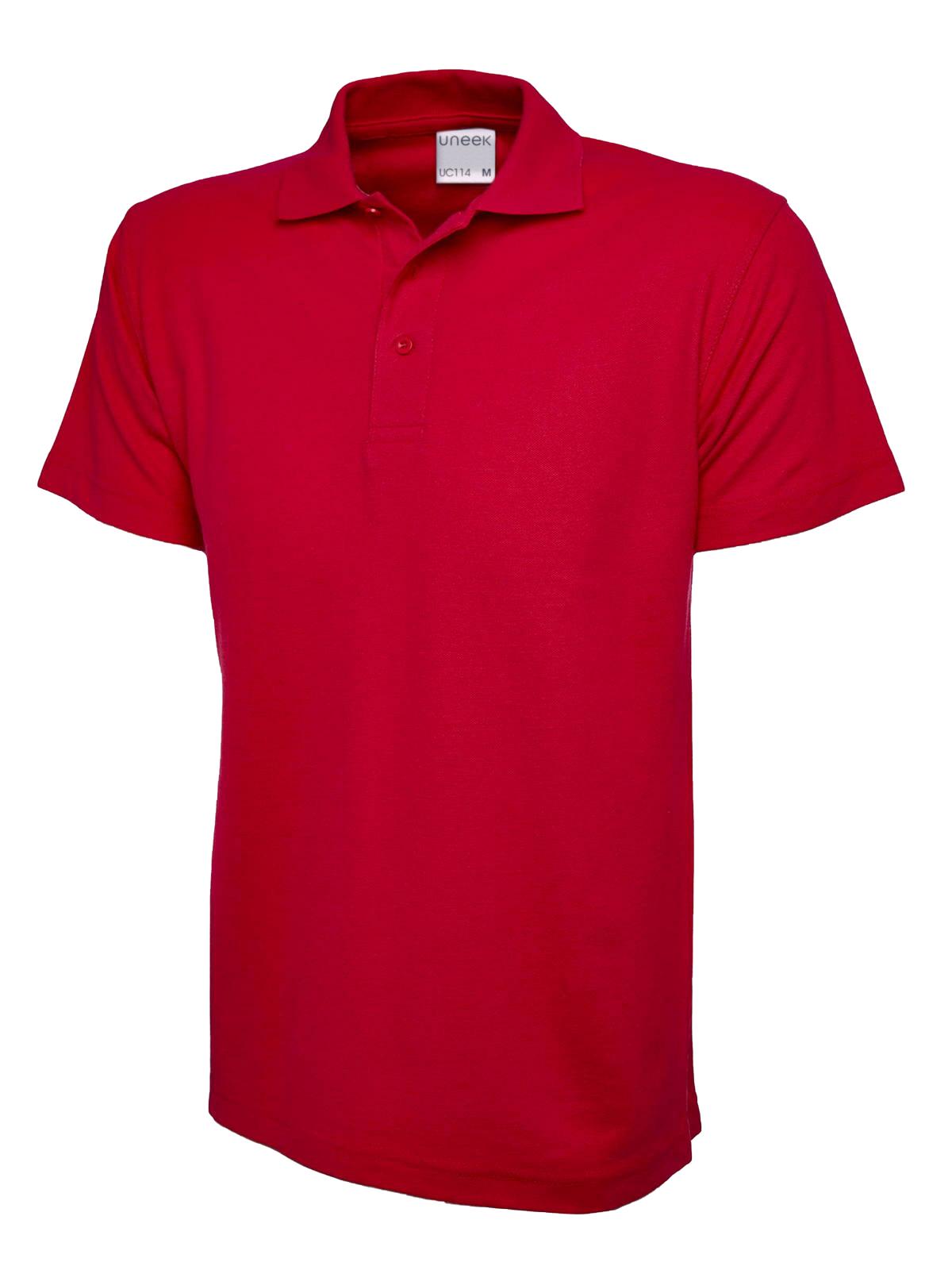 Mens Active Cotton Poloshirt - UC114 |  Uneek
