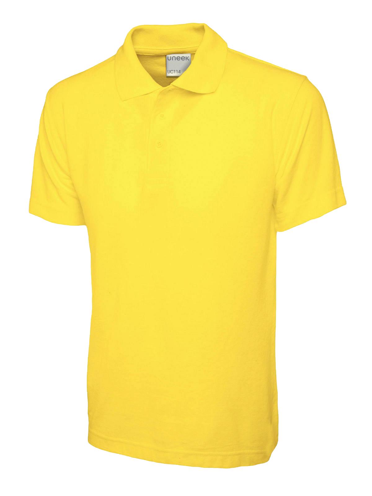 Mens Active Cotton Poloshirt - UC114 |  Uneek