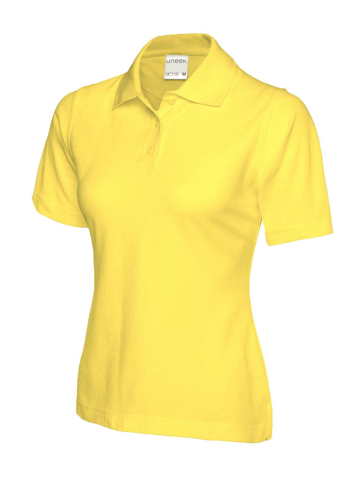 Ladies Active Cotton Poloshirt - UC115 |  Uneek