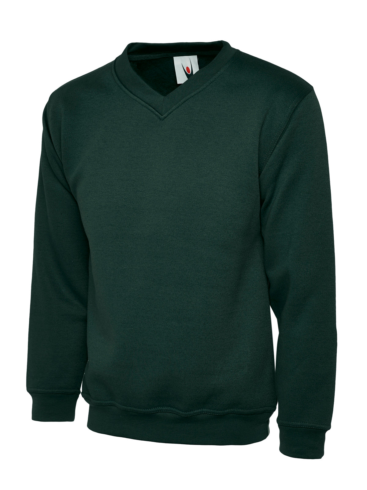Classic V-Neck Sweatshirt - UC204 |  Uneek