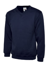 Classic V-Neck Sweatshirt - UC204 |  Uneek
