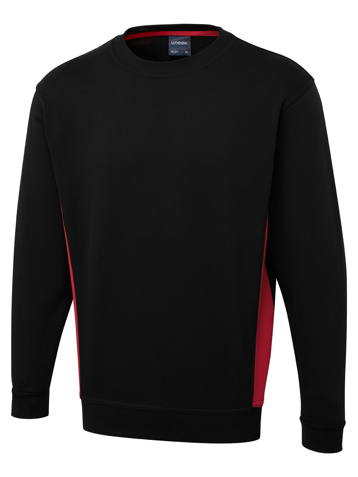 Two Tone Crew Neck Sweatshirt - UC217 |  Uneek