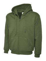 Adults Classic Full Zip Hooded Sweatshirt - UC504 |  Uneek
