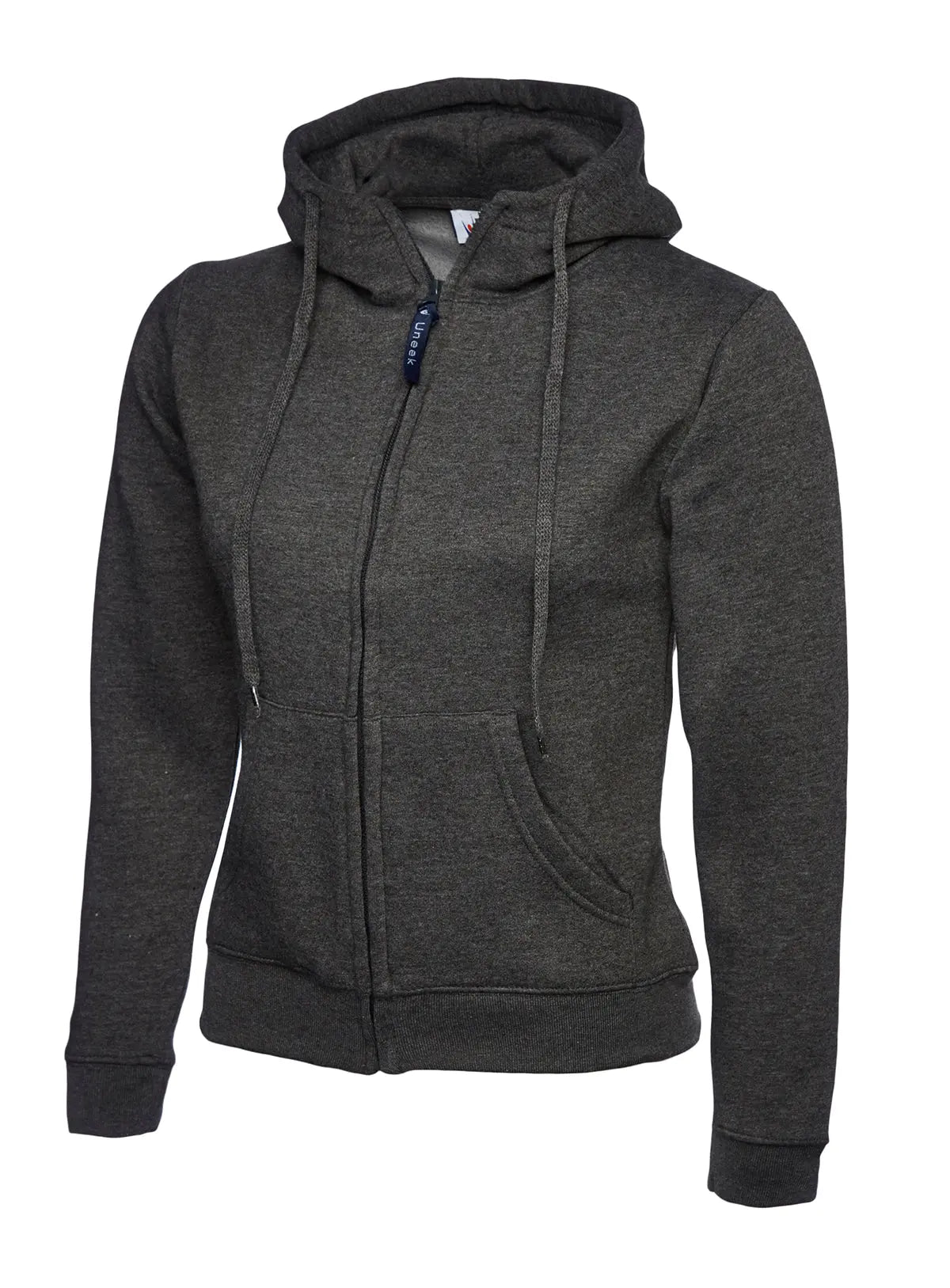 Ladies Classic Full Zip Hooded Sweatshirt - UC505 |  Uneek