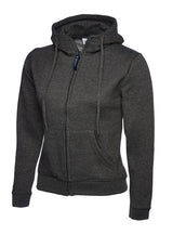 Ladies Classic Full Zip Hooded Sweatshirt - UC505 |  Uneek