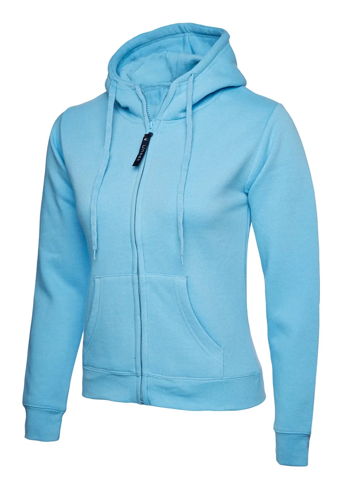 Ladies Classic Full Zip Hooded Sweatshirt - UC505 |  Uneek
