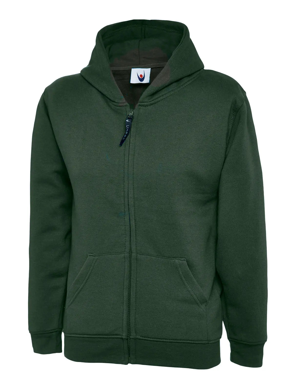 Childrens Classic Full Zip Hooded Sweatshirt - UC506 |  Uneek