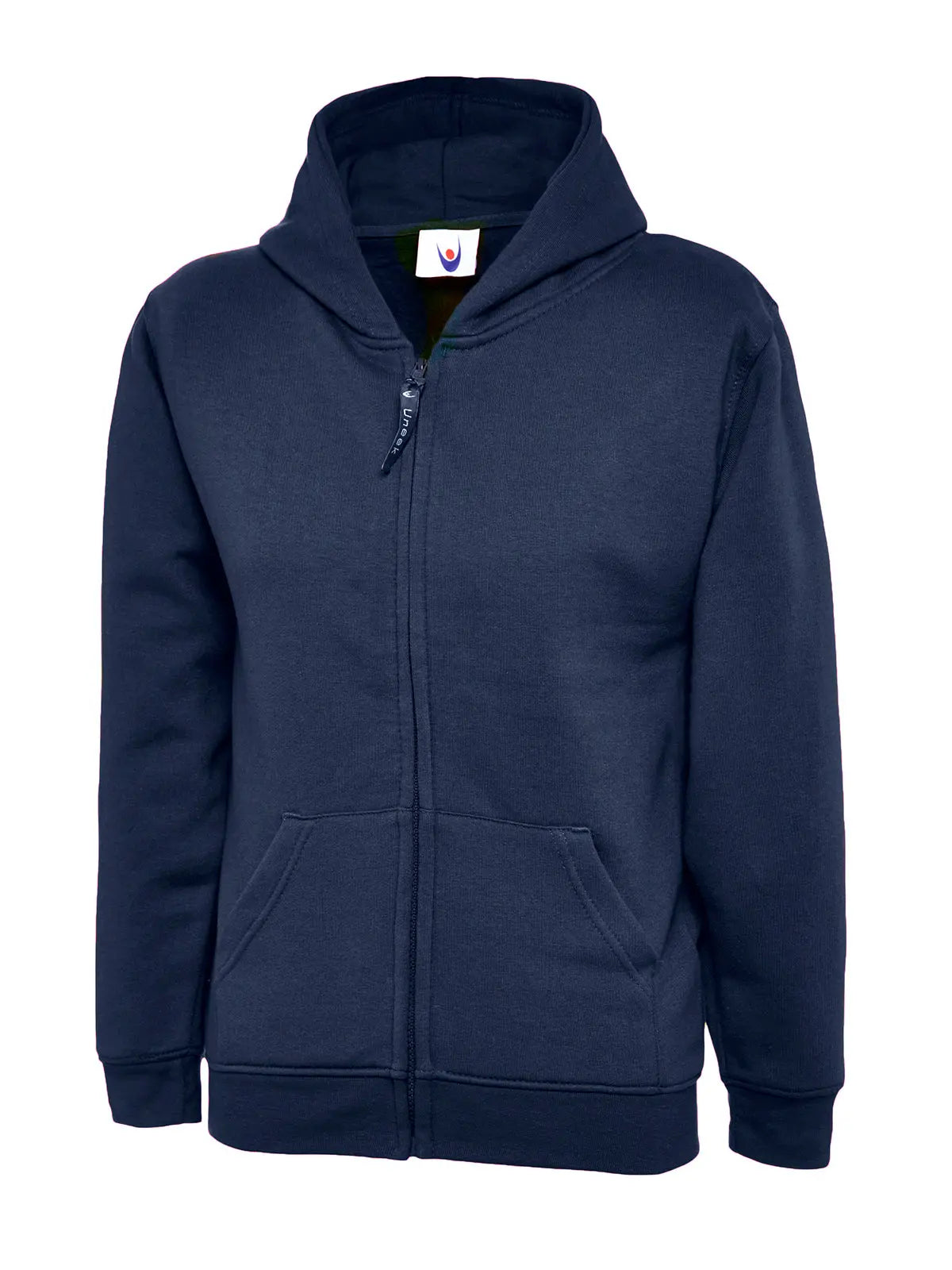 Childrens Classic Full Zip Hooded Sweatshirt - UC506 |  Uneek