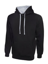 Contrast Hooded Sweatshirt - UC507 |  Uneek