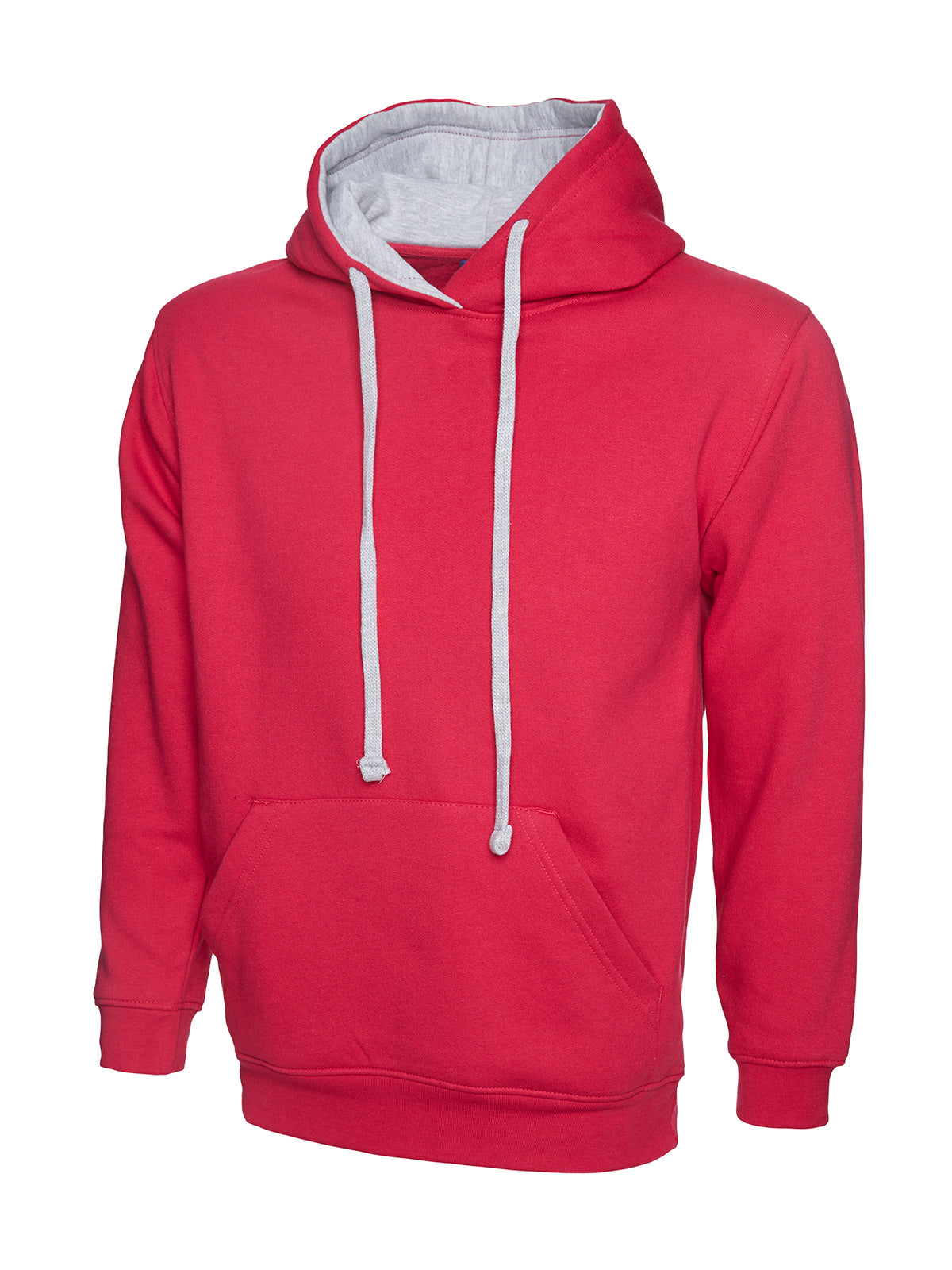 Contrast Hooded Sweatshirt - UC507 |  Uneek