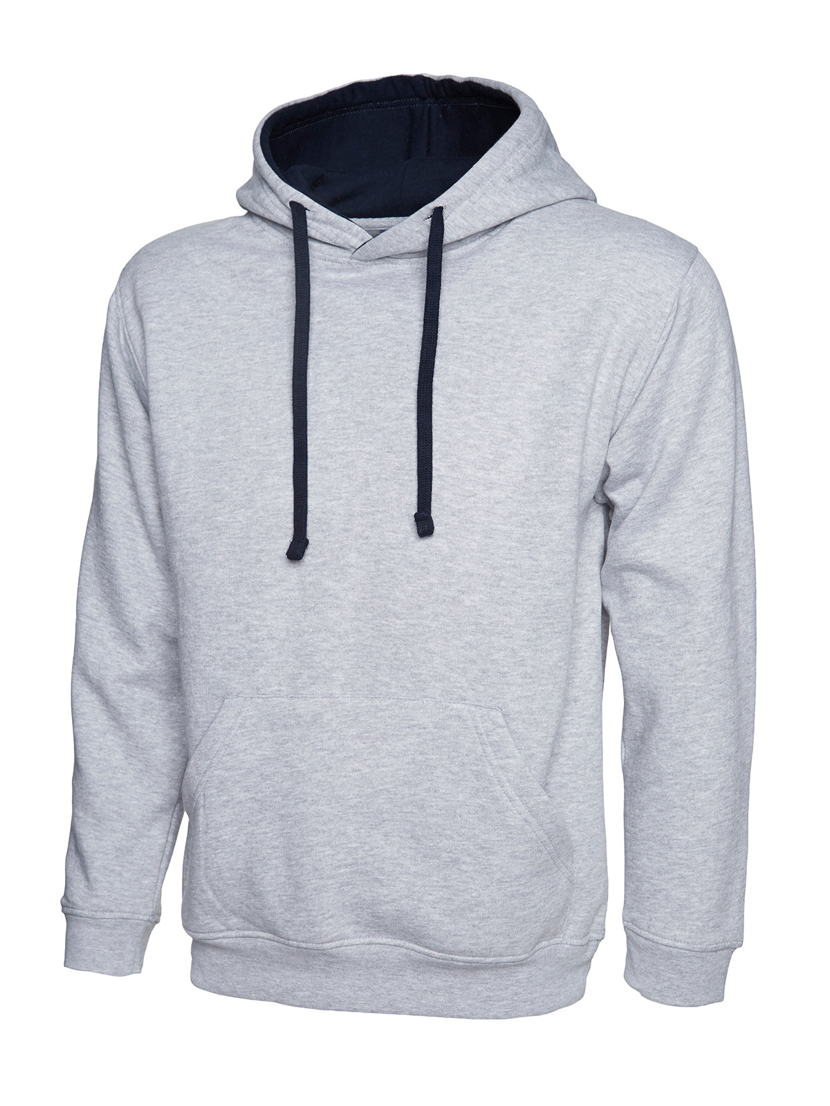 Contrast Hooded Sweatshirt - UC507 |  Uneek