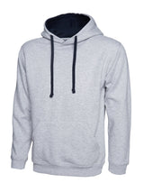 Contrast Hooded Sweatshirt - UC507 |  Uneek