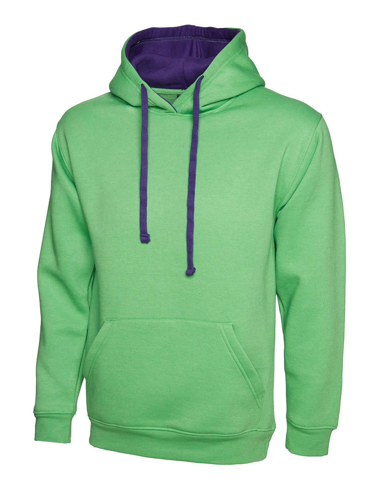 Contrast Hooded Sweatshirt - UC507 |  Uneek