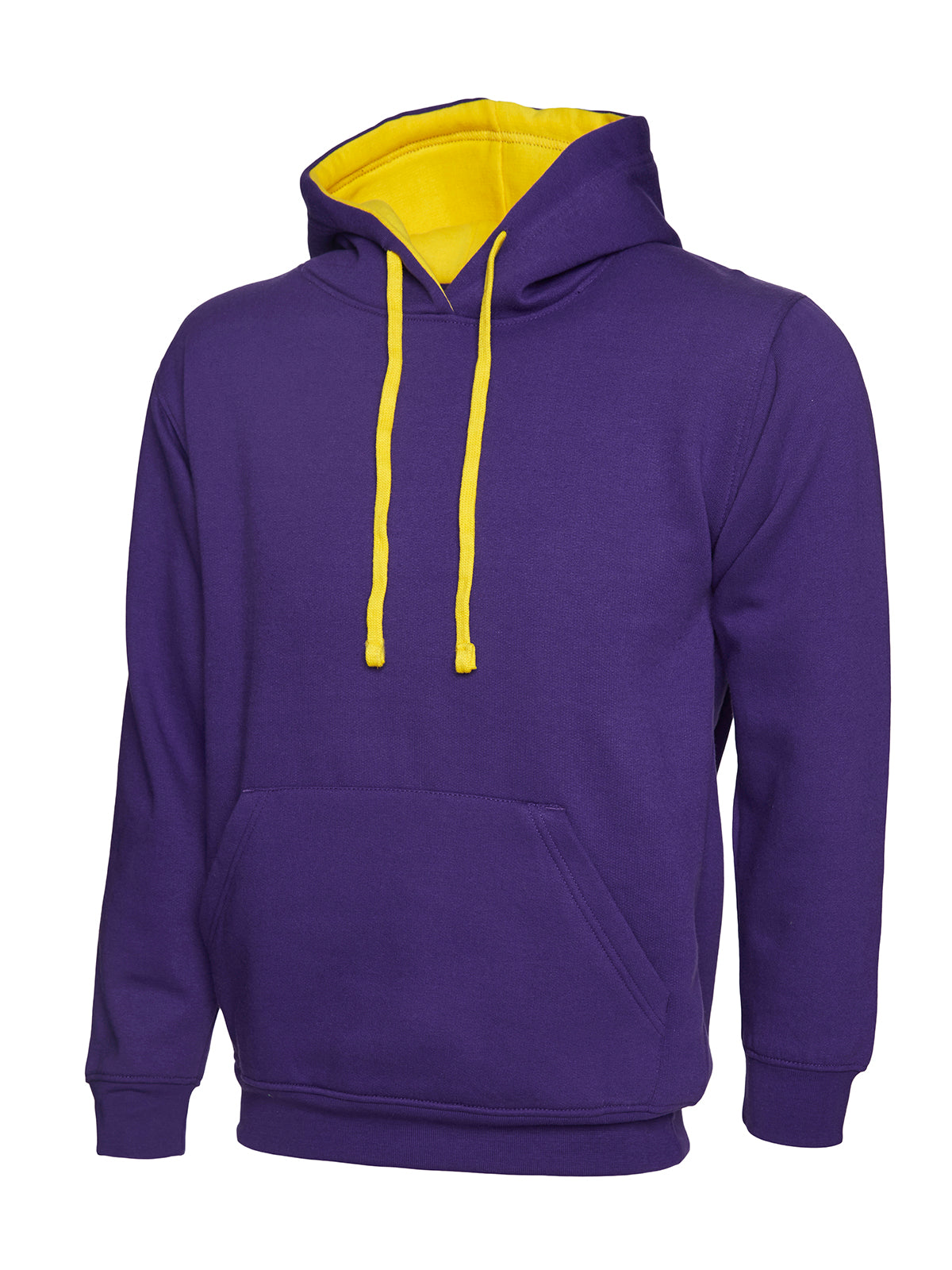 Contrast Hooded Sweatshirt - UC507 |  Uneek