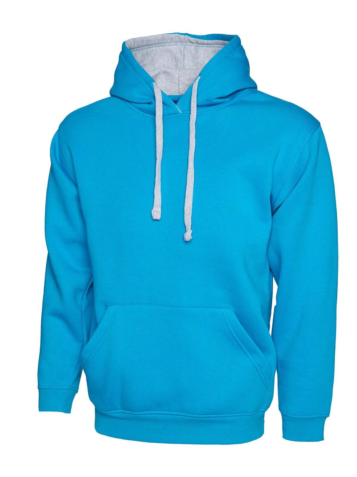 Contrast Hooded Sweatshirt - UC507 |  Uneek
