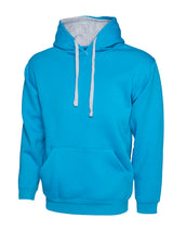 Contrast Hooded Sweatshirt - UC507 |  Uneek
