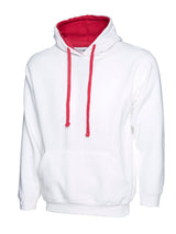 Contrast Hooded Sweatshirt - UC507 |  Uneek