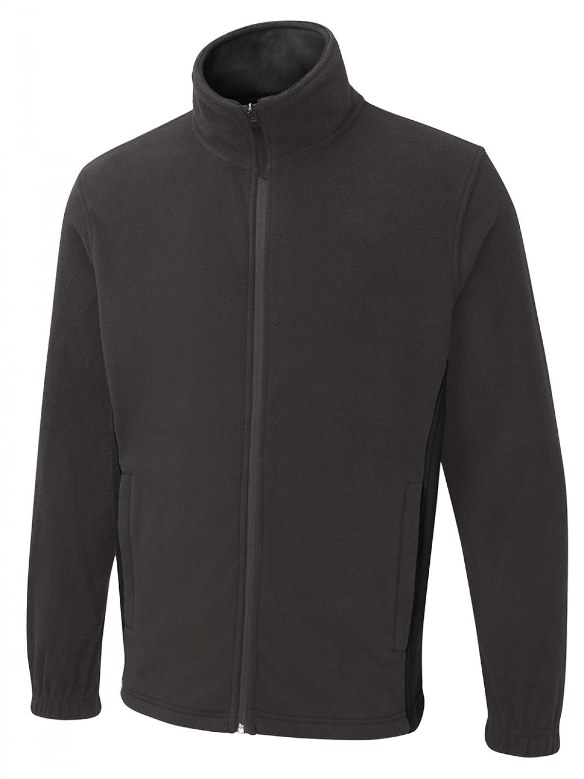 Two Tone Full Zip Fleece Jacket - UC617 |  Uneek