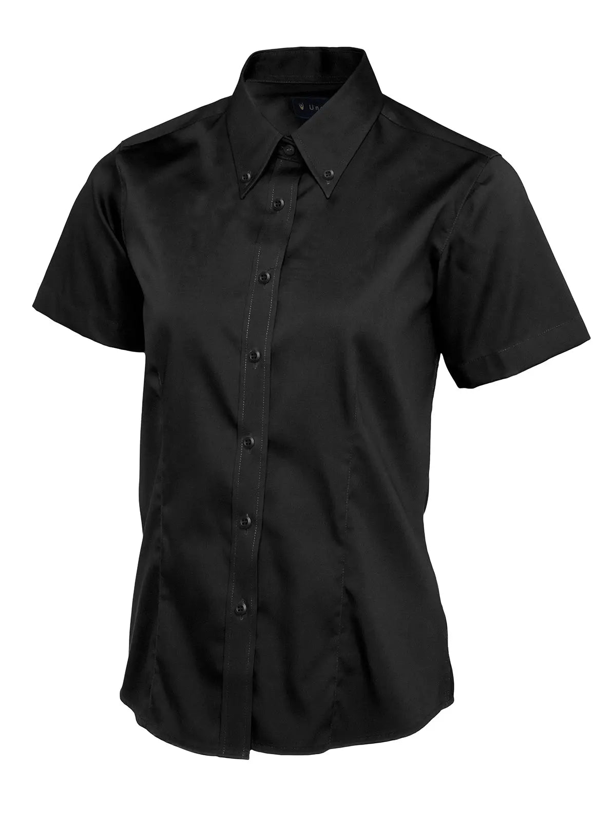 Ladies Pinpoint Oxford Half Sleeve Shirt - UC704 |  Uneek