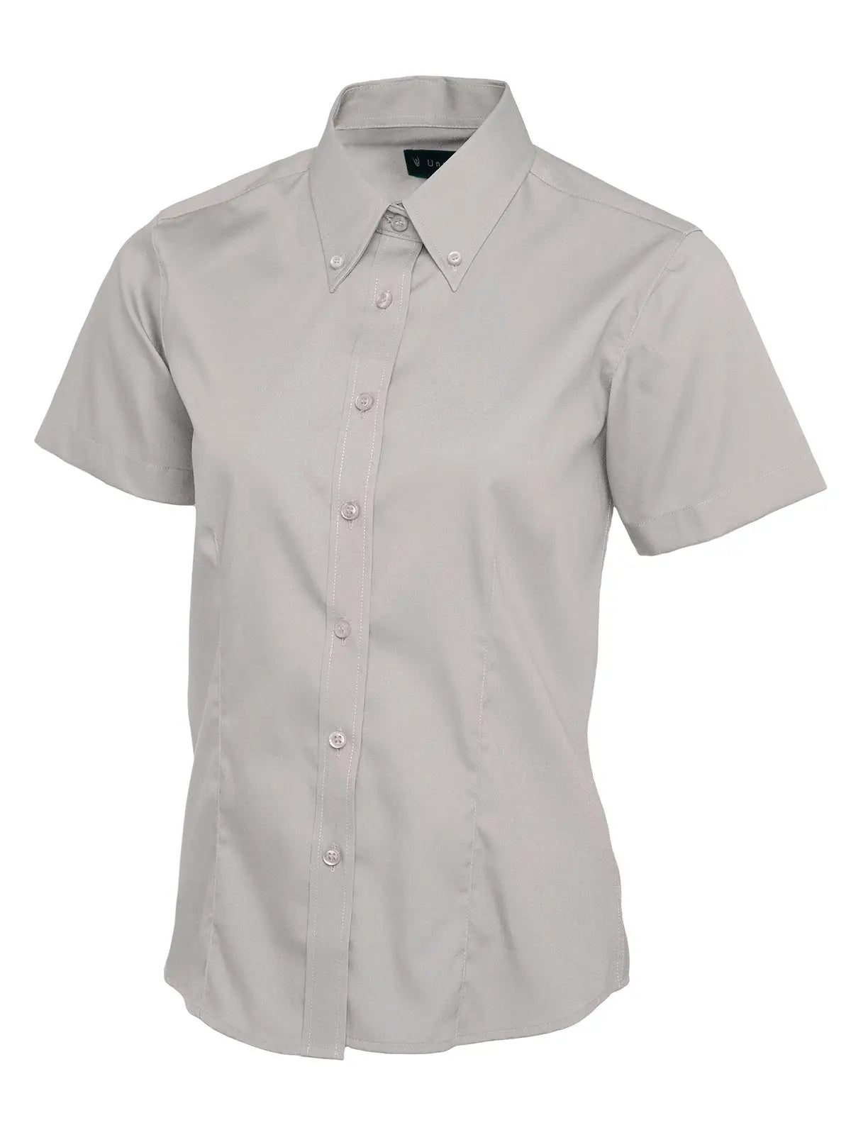 Ladies Pinpoint Oxford Half Sleeve Shirt - UC704 |  Uneek