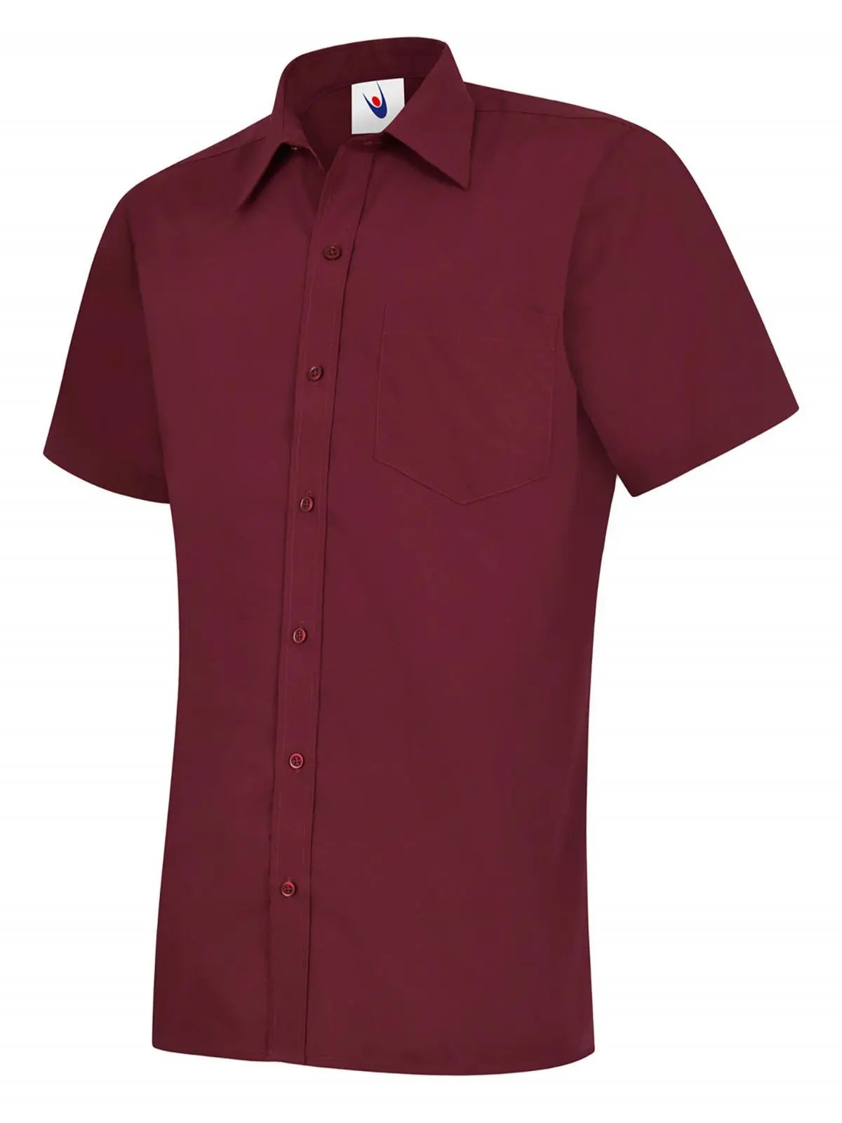 Mens Poplin Half Sleeve Shirt - UC710 |  Uneek