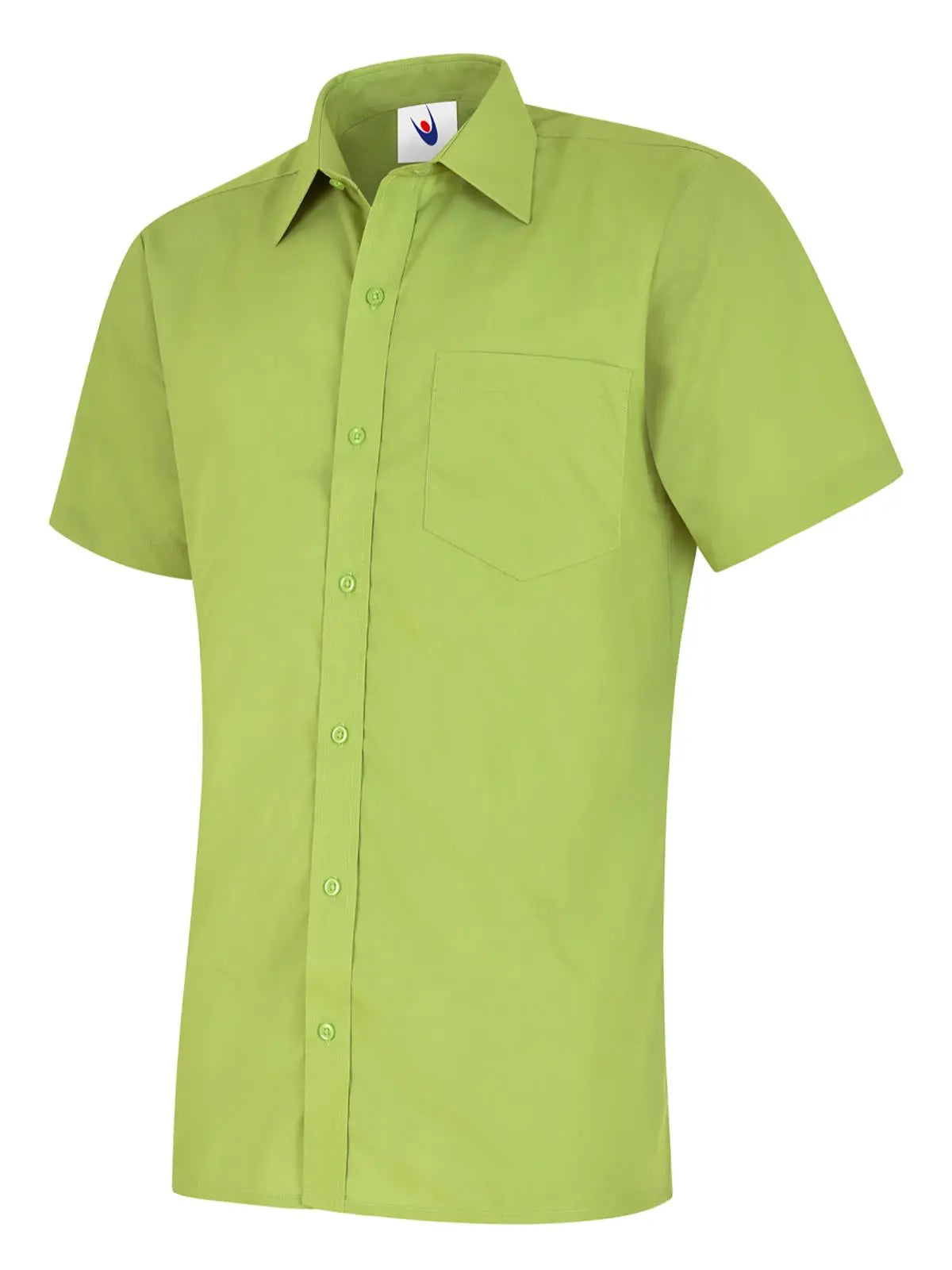 Mens Poplin Half Sleeve Shirt - UC710 |  Uneek