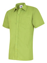 Mens Poplin Half Sleeve Shirt - UC710 |  Uneek