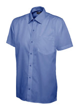 Mens Poplin Half Sleeve Shirt - UC710 |  Uneek