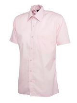 Mens Poplin Half Sleeve Shirt - UC710 |  Uneek