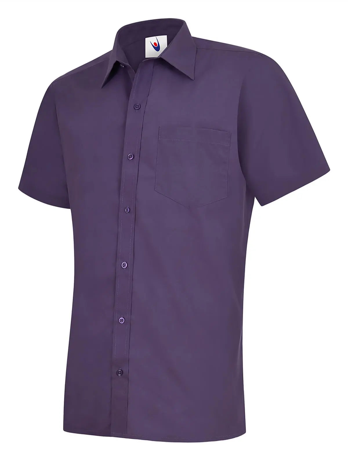 Mens Poplin Half Sleeve Shirt - UC710 |  Uneek